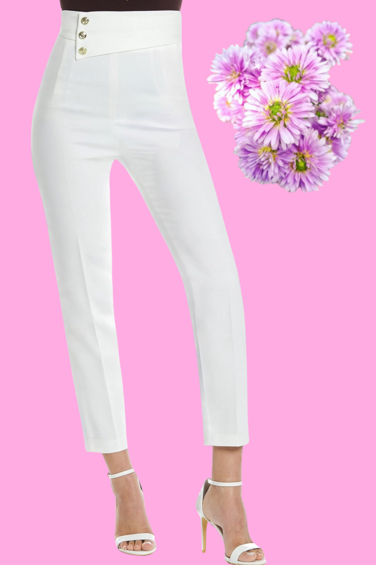 Gonna "White Suit". Gonna tubino bianca corta con spacco laterale