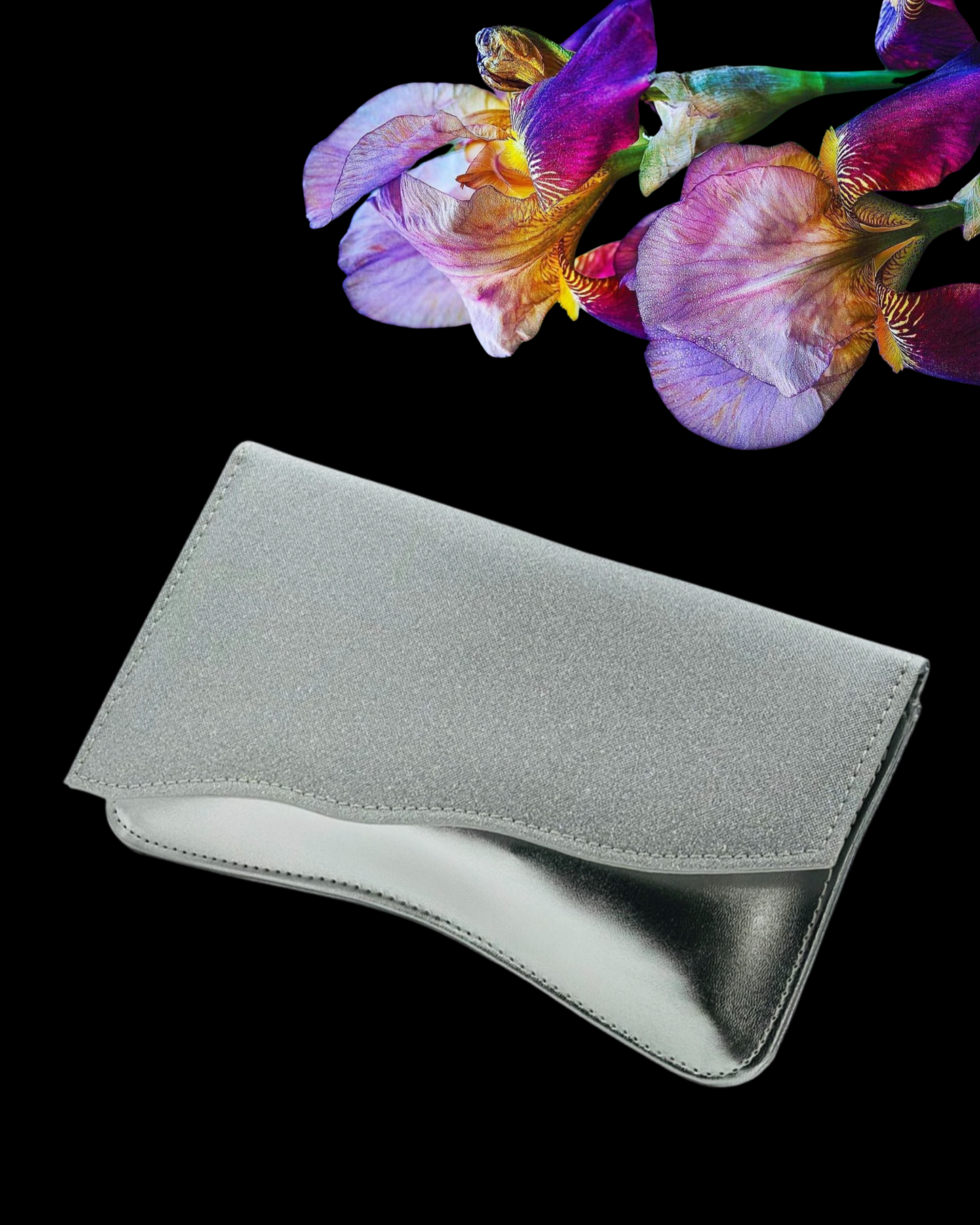 Borsa "Golden Chic". Borsetta a mano in pelle oro elegante, forma rettangolare con catenina